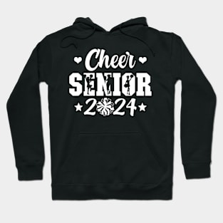 Cheer Senior 2024 Class Of 2024 Senior Cheerleader Hoodie